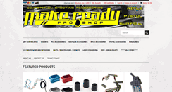 Desktop Screenshot of makereadyproshop.com